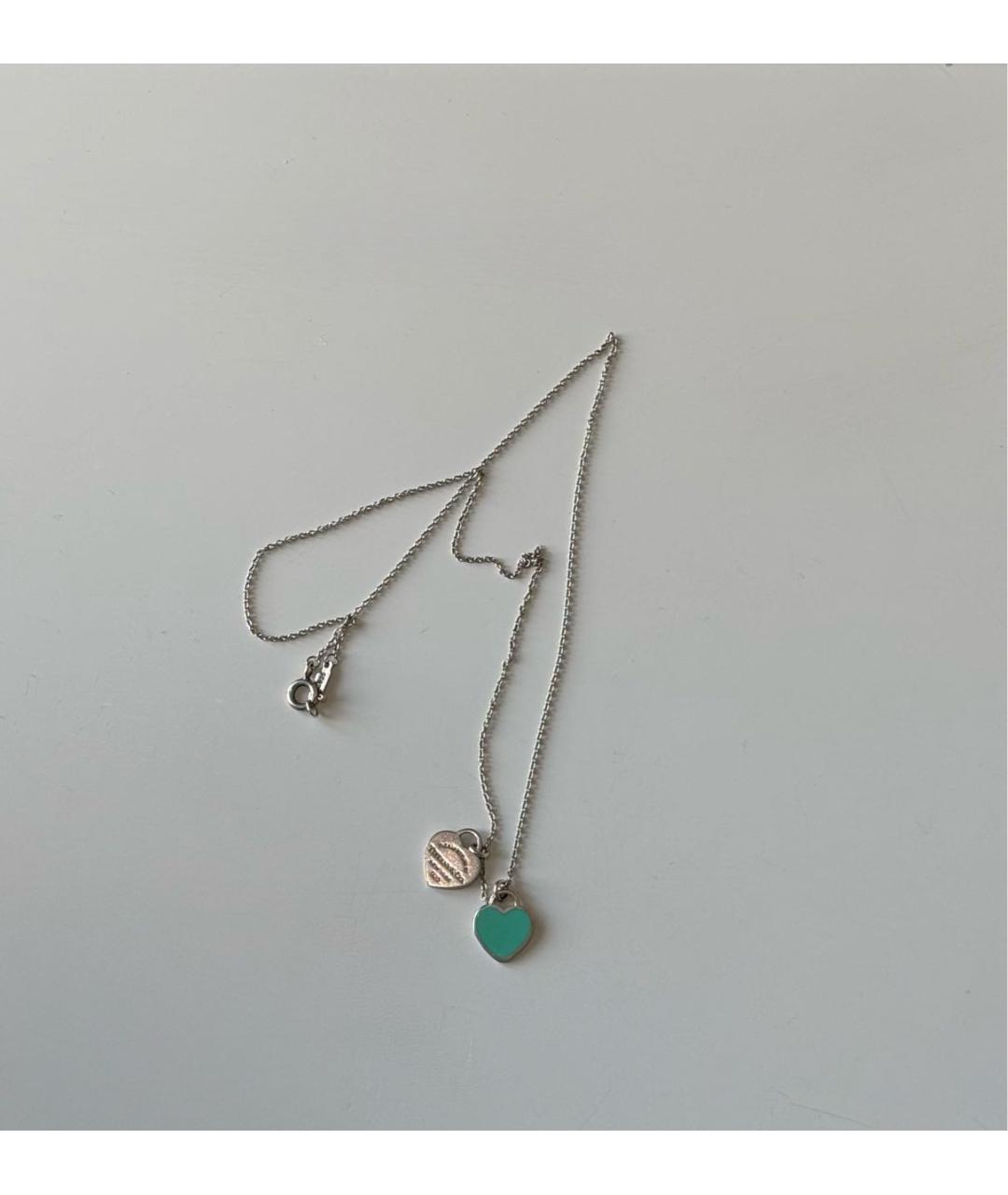 TIFFANY&CO Серебряное серебряное колье, фото 9