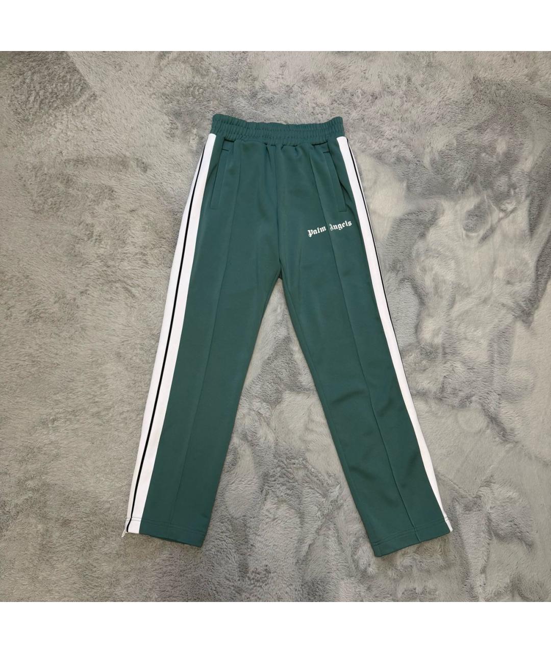PALM ANGELS Зеленые повседневные брюки, фото 5