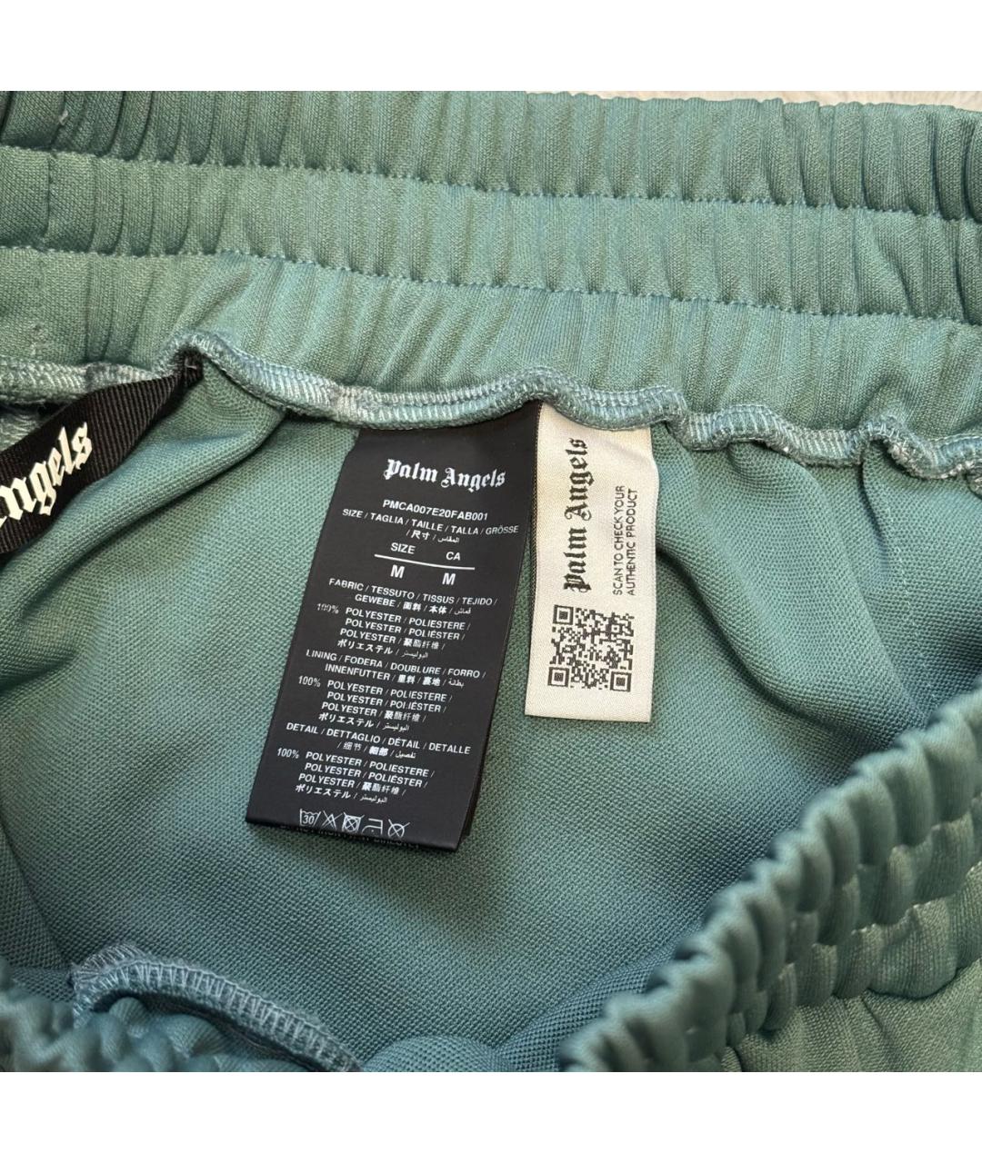 PALM ANGELS Зеленые повседневные брюки, фото 4