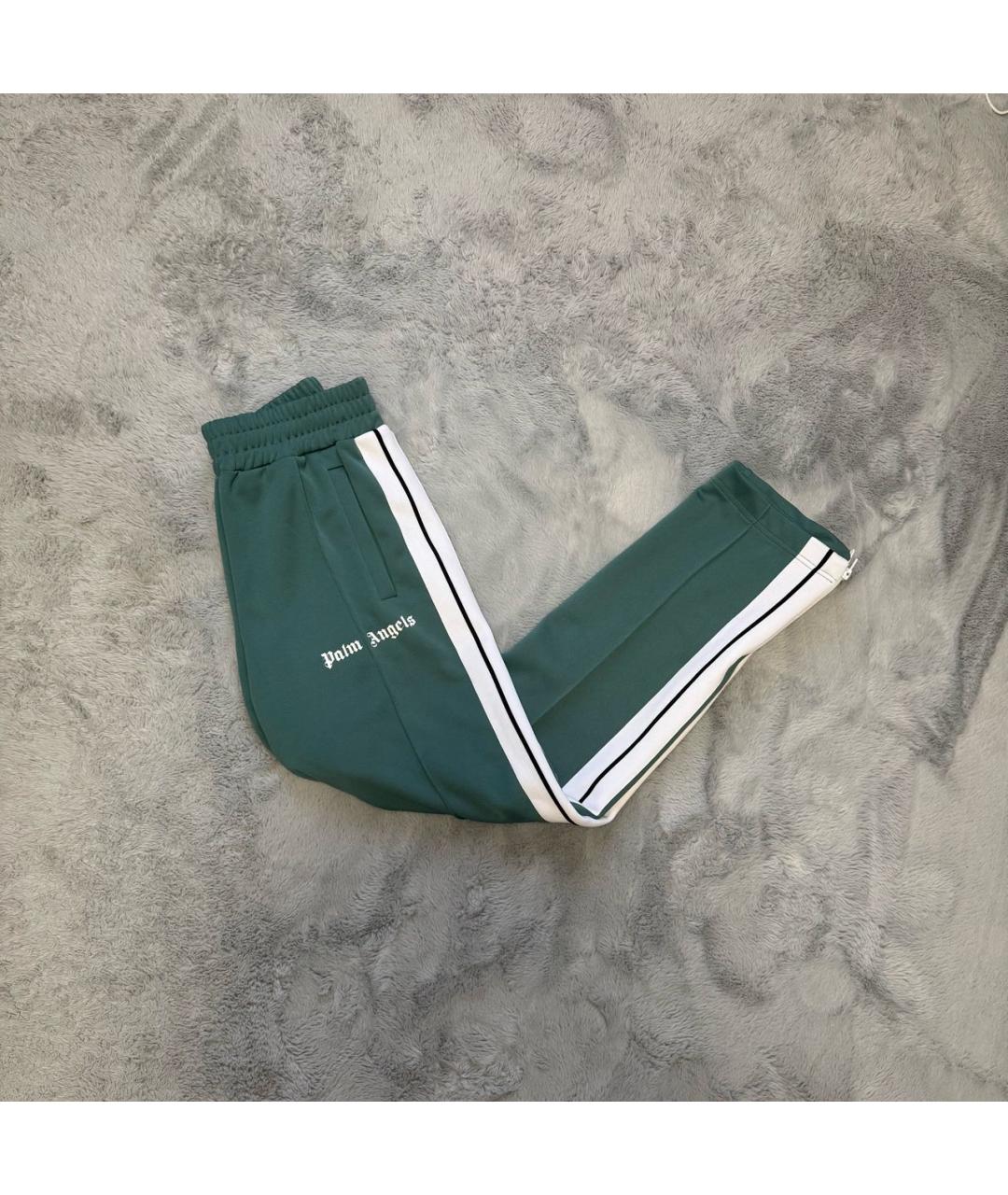 PALM ANGELS Зеленые повседневные брюки, фото 2