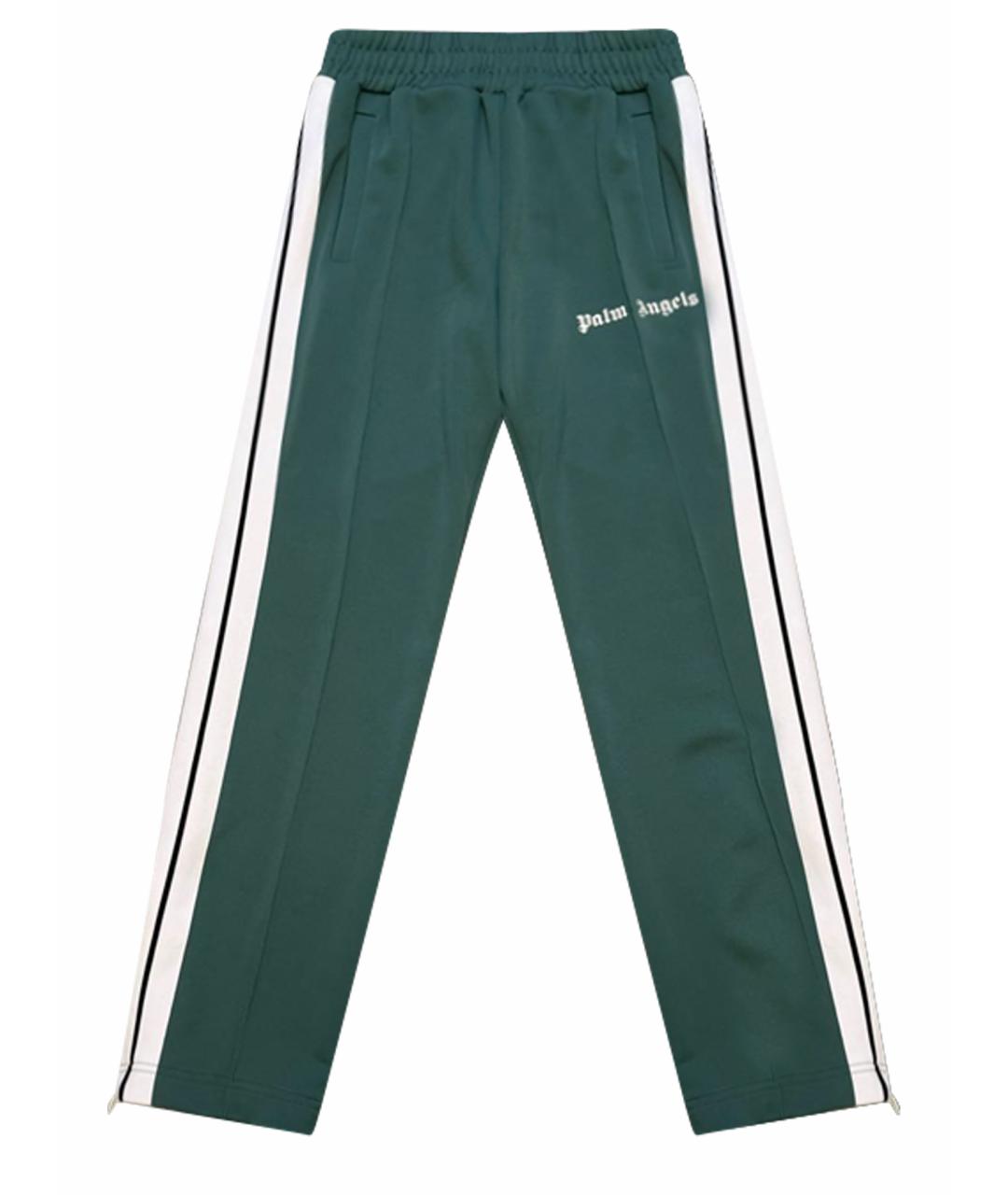 PALM ANGELS Зеленые повседневные брюки, фото 1