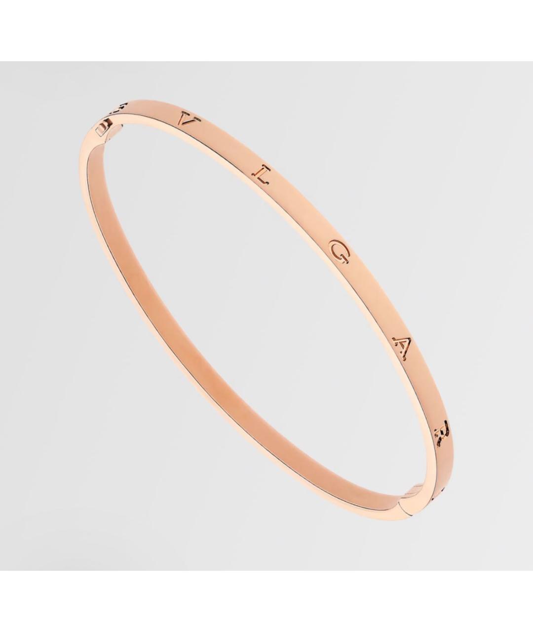 BVLGARI Розовый браслет из розового золота, фото 2