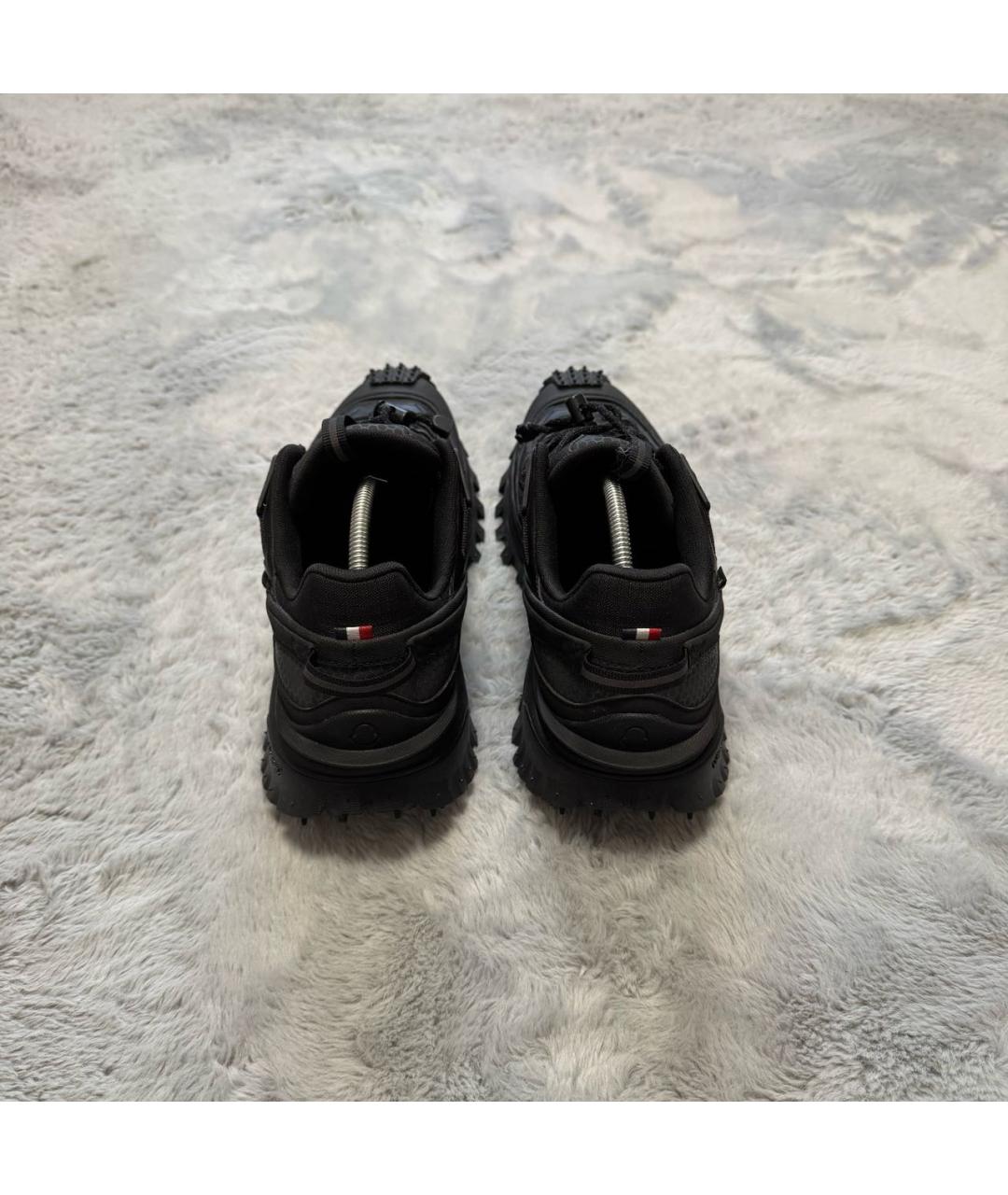 MONCLER Черные высокие кроссовки / кеды, фото 6