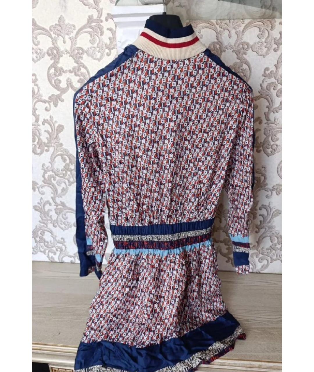 PINKO Мульти вискозное повседневное платье, фото 2