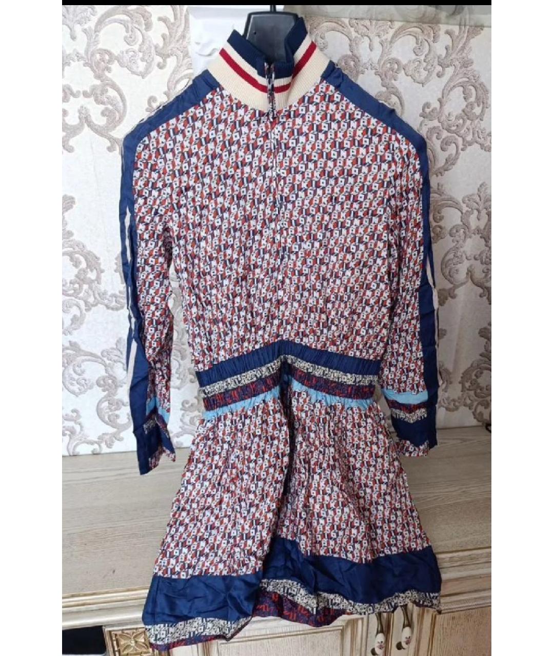 PINKO Мульти вискозное повседневное платье, фото 6