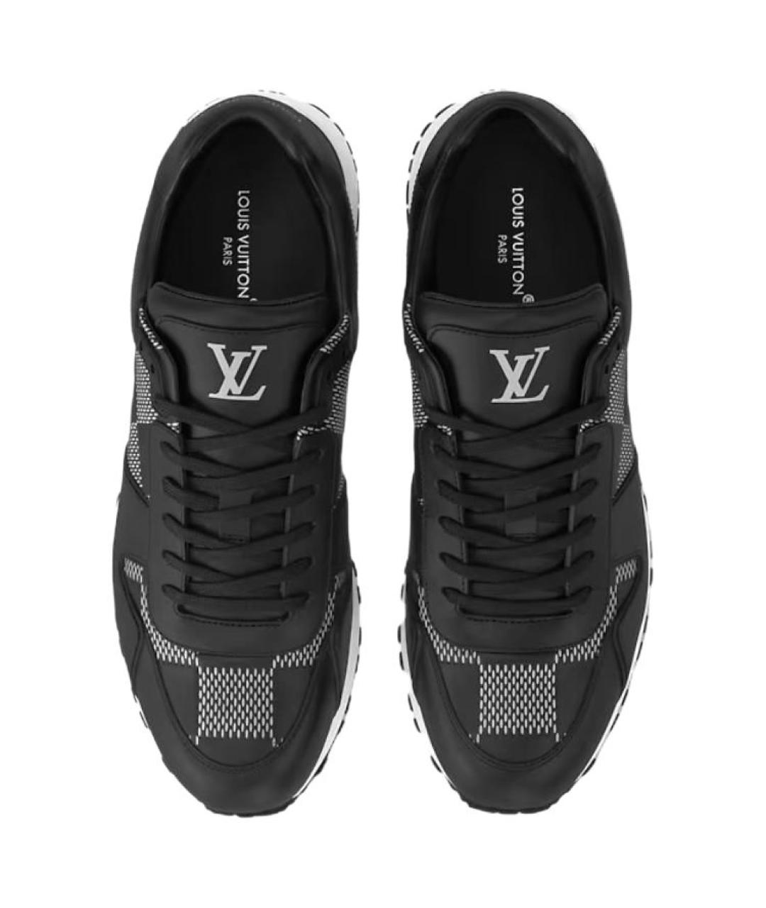 LOUIS VUITTON Черные низкие кроссовки / кеды, фото 5