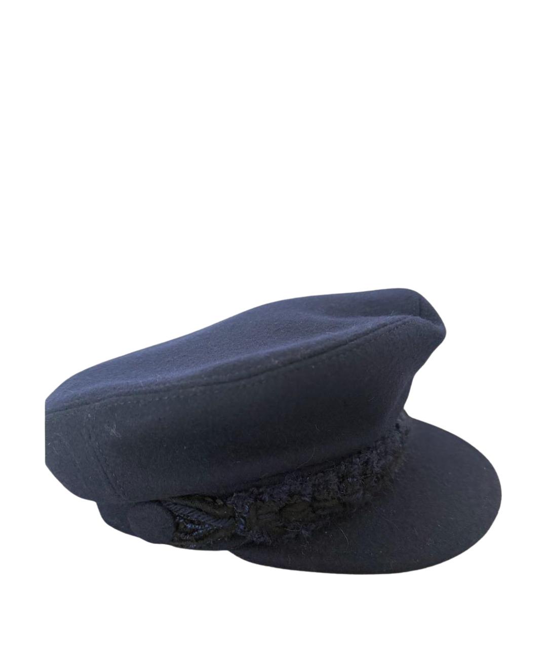 CHANEL Темно-синяя кепка, фото 1