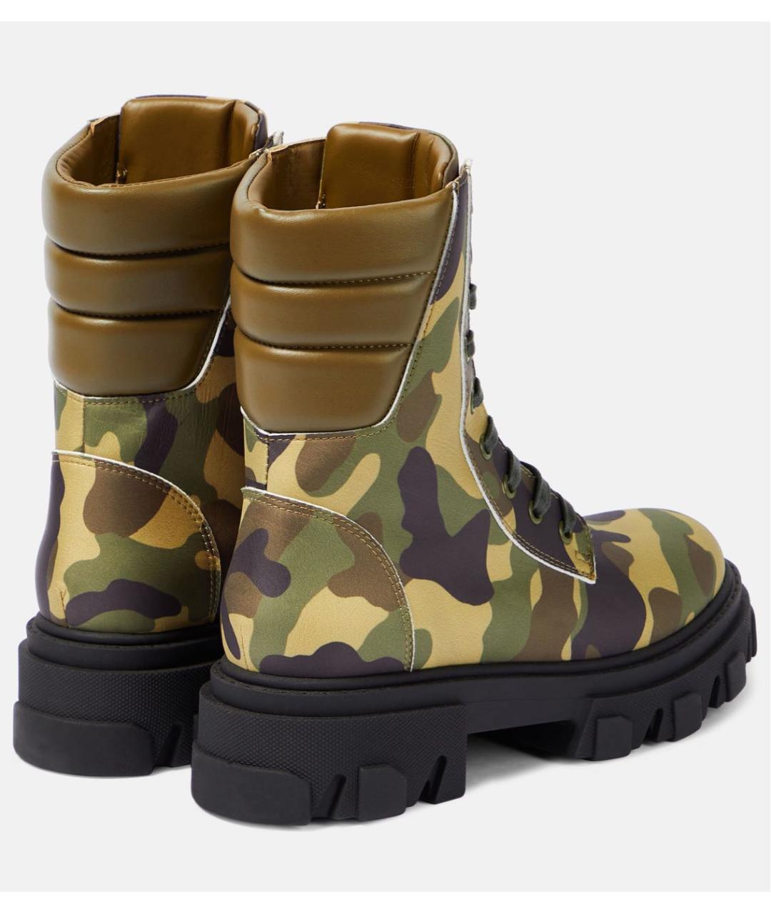 GIABORGHINI Хаки ботинки, фото 4