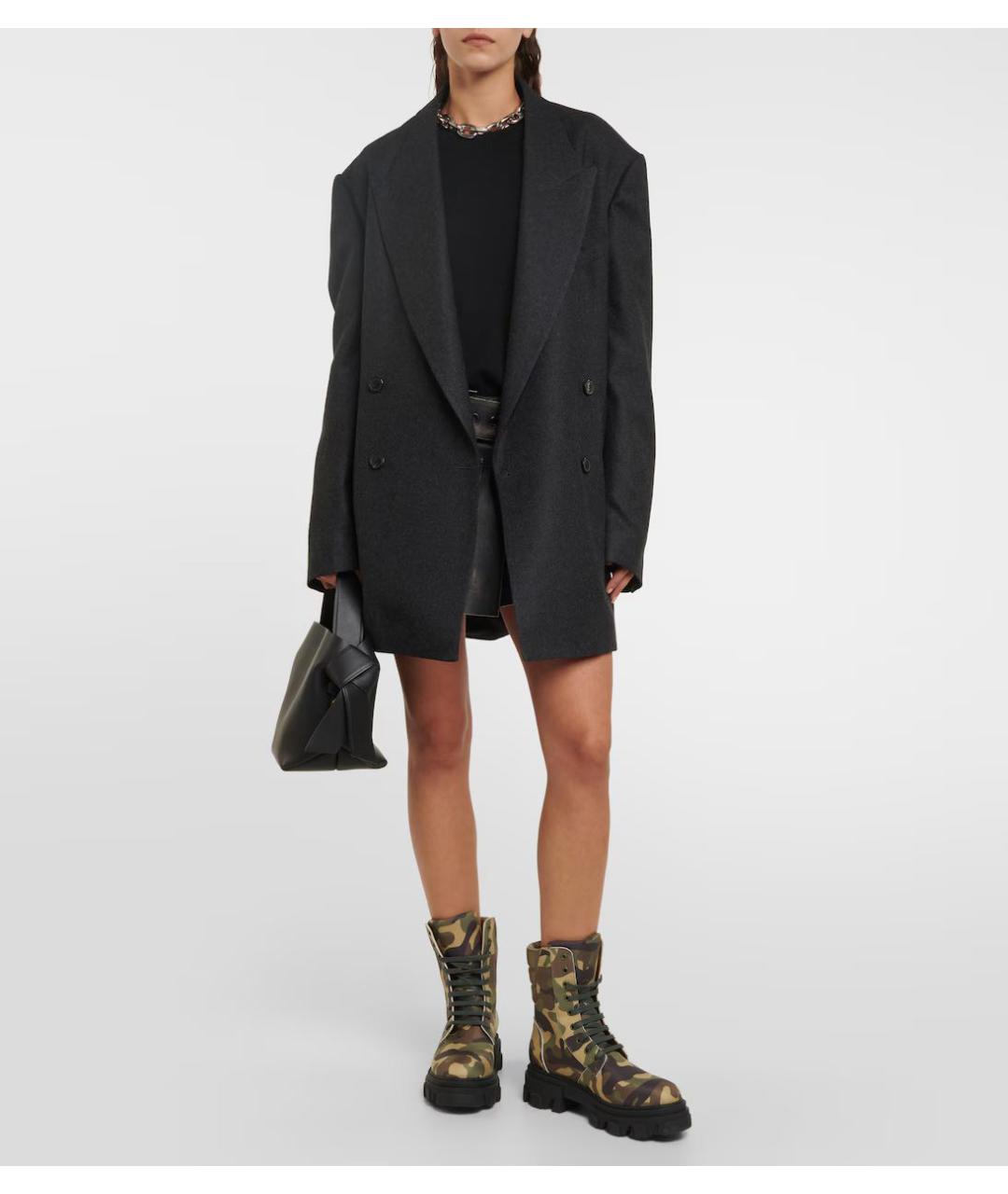 GIABORGHINI Хаки ботинки, фото 3