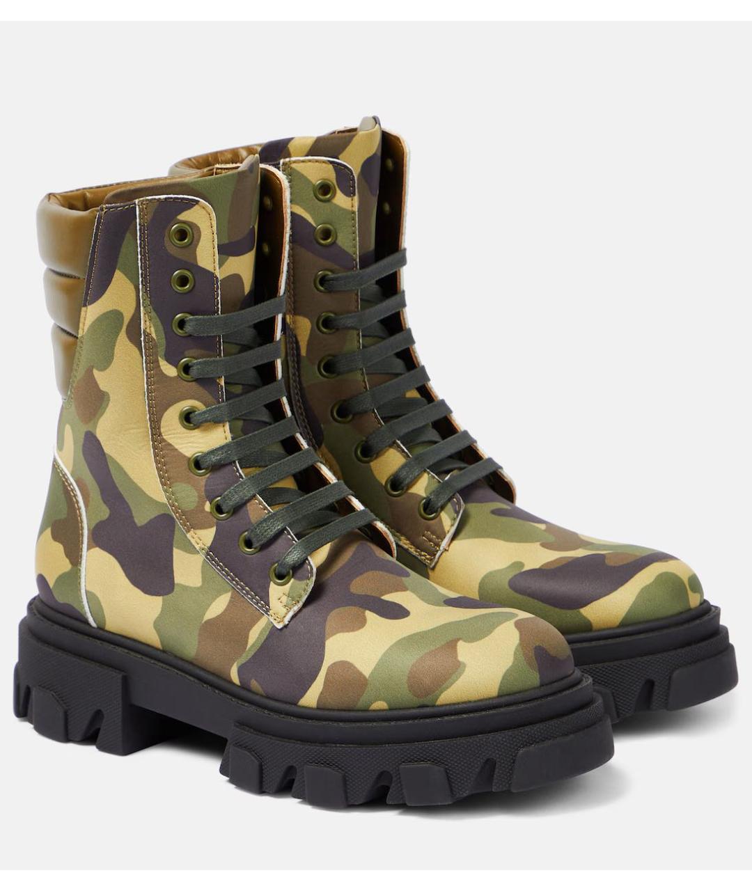 GIABORGHINI Хаки ботинки, фото 2