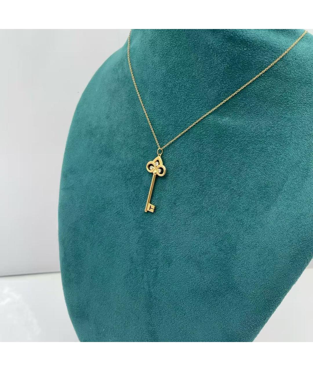 TIFFANY&CO Золотое колье из розового золота, фото 3