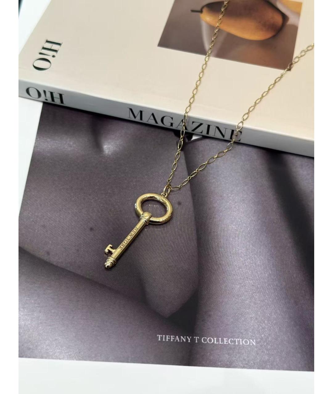 TIFFANY&CO Золотое колье из желтого золота, фото 3
