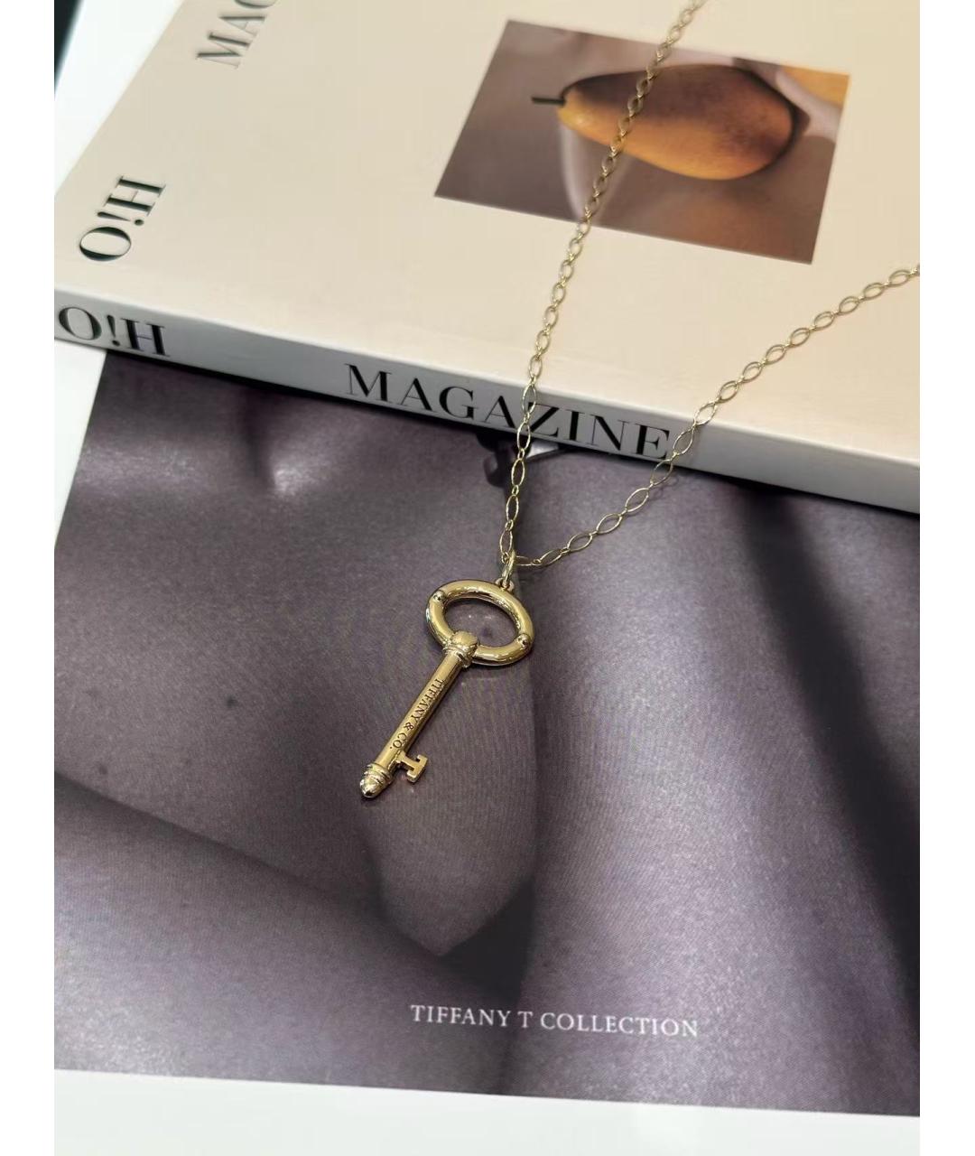 TIFFANY&CO Золотое колье из желтого золота, фото 4