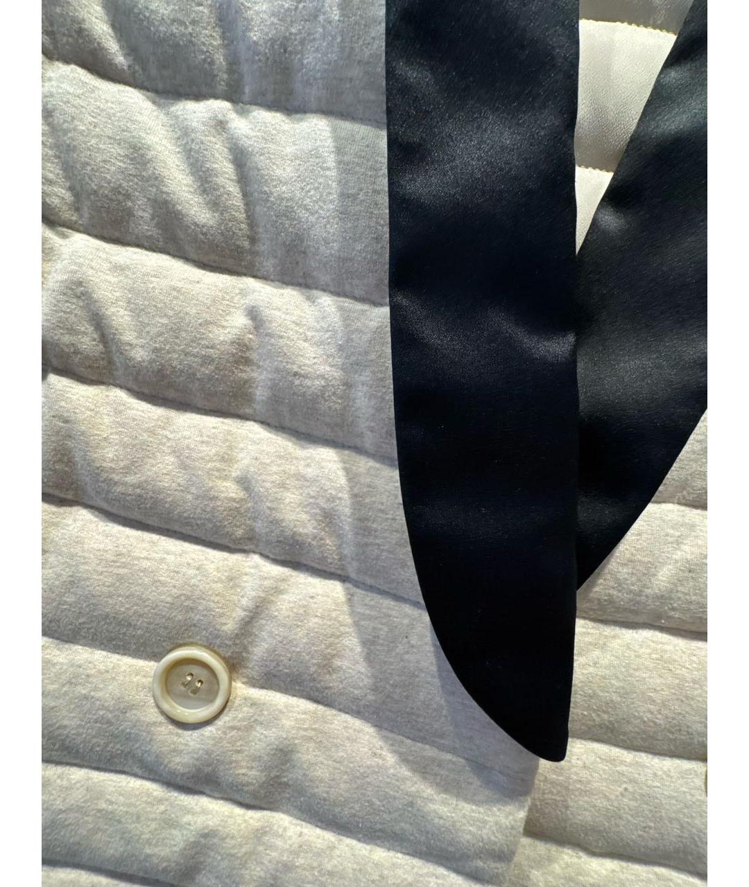 BRUNELLO CUCINELLI Бежевый вискозный костюм с брюками, фото 4