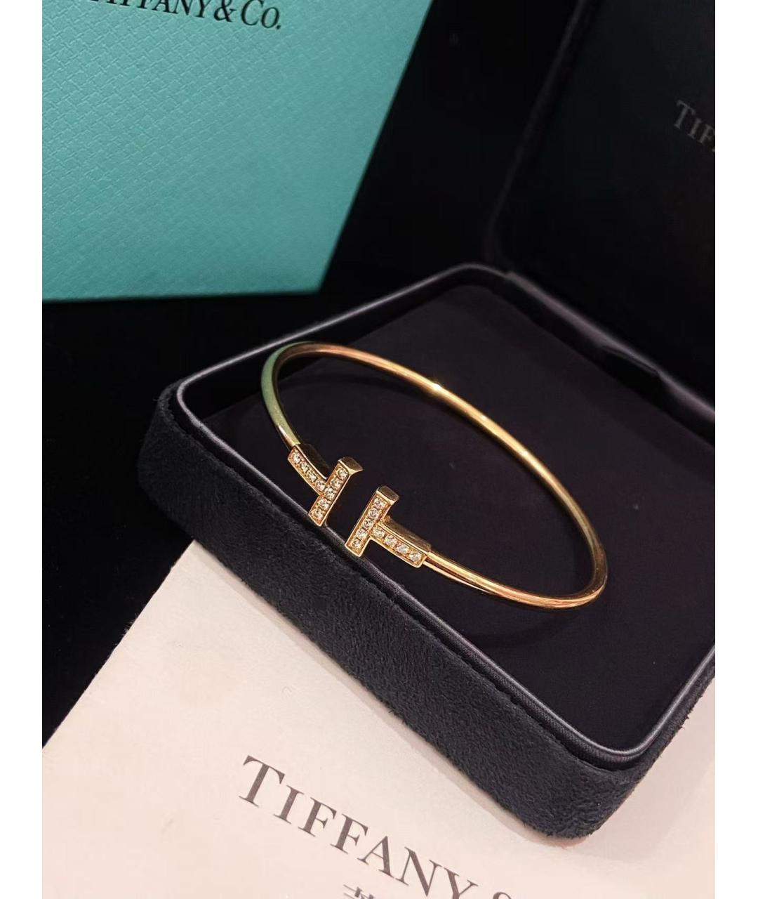 TIFFANY&CO Золотой браслет из розового золота, фото 2