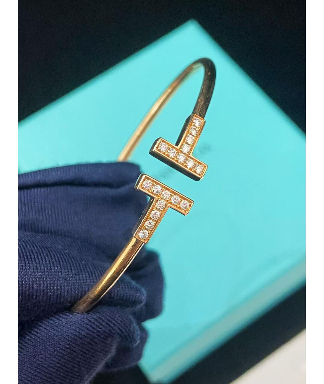 TIFFANY&CO Золотой браслет из розового золота, фото 4