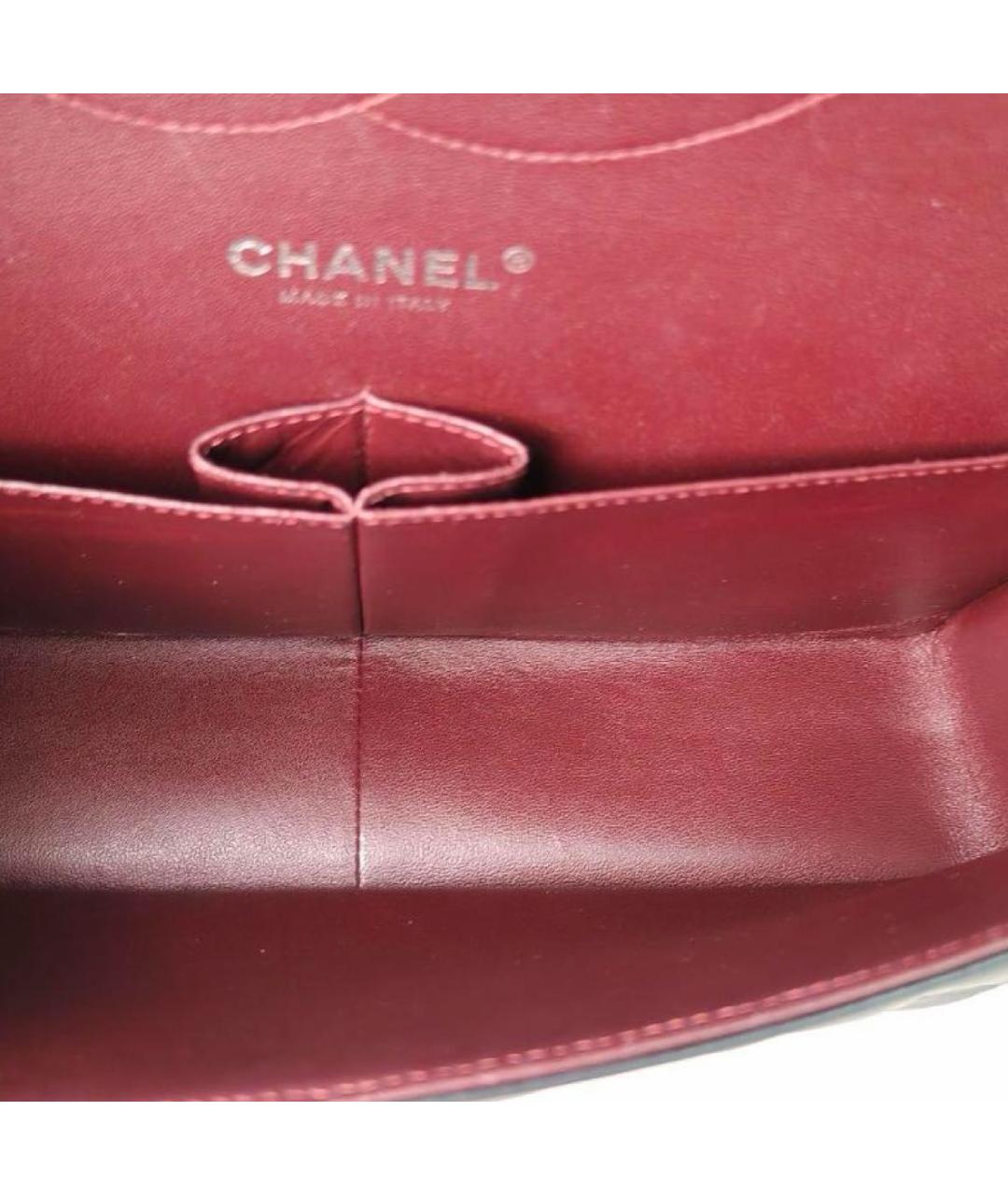 CHANEL Черная кожаная сумка через плечо, фото 5