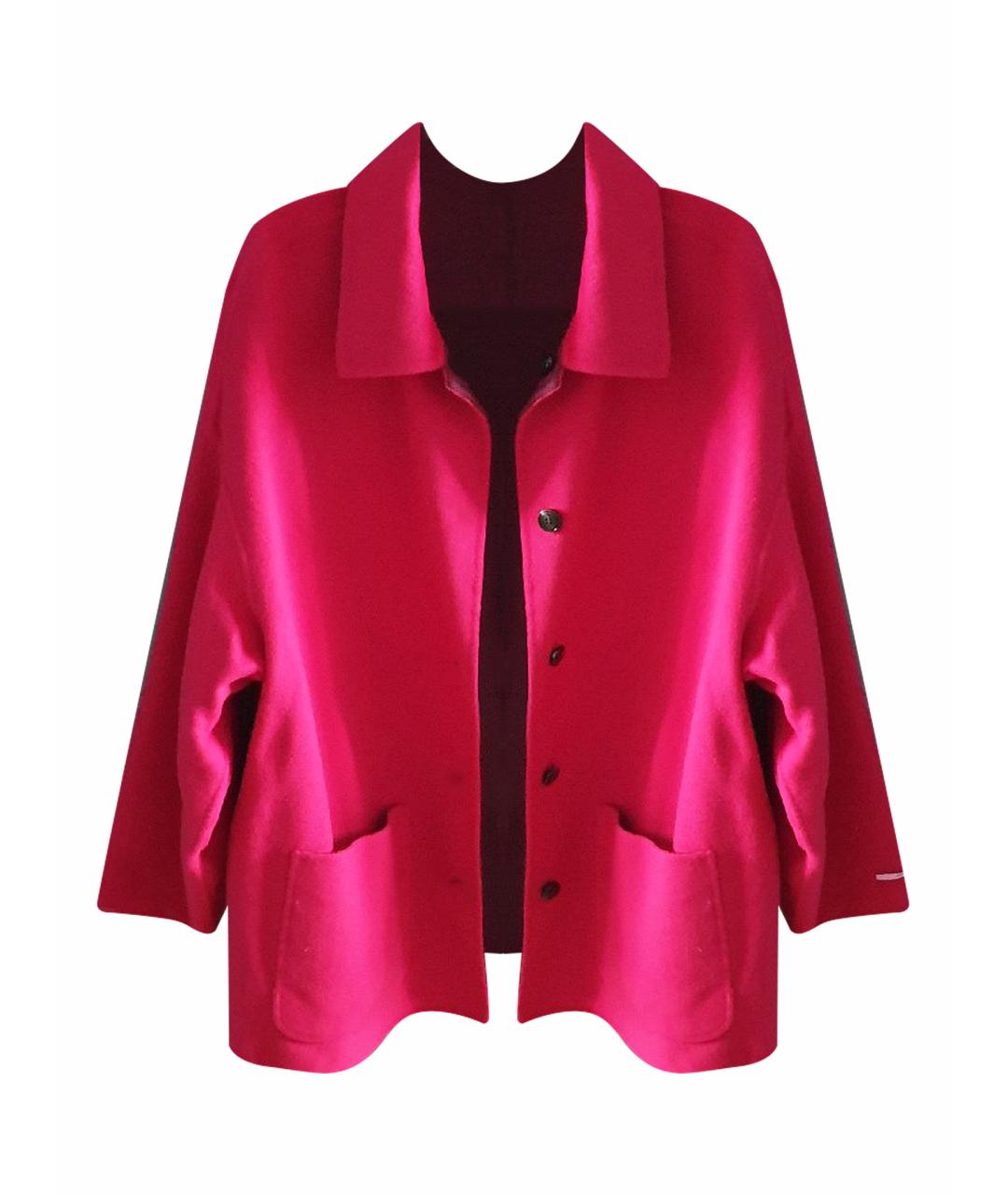 MAX&CO Фуксия шерстяное пальто, фото 1