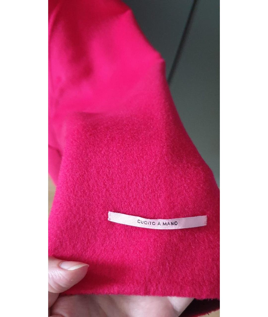 MAX&CO Фуксия шерстяное пальто, фото 5