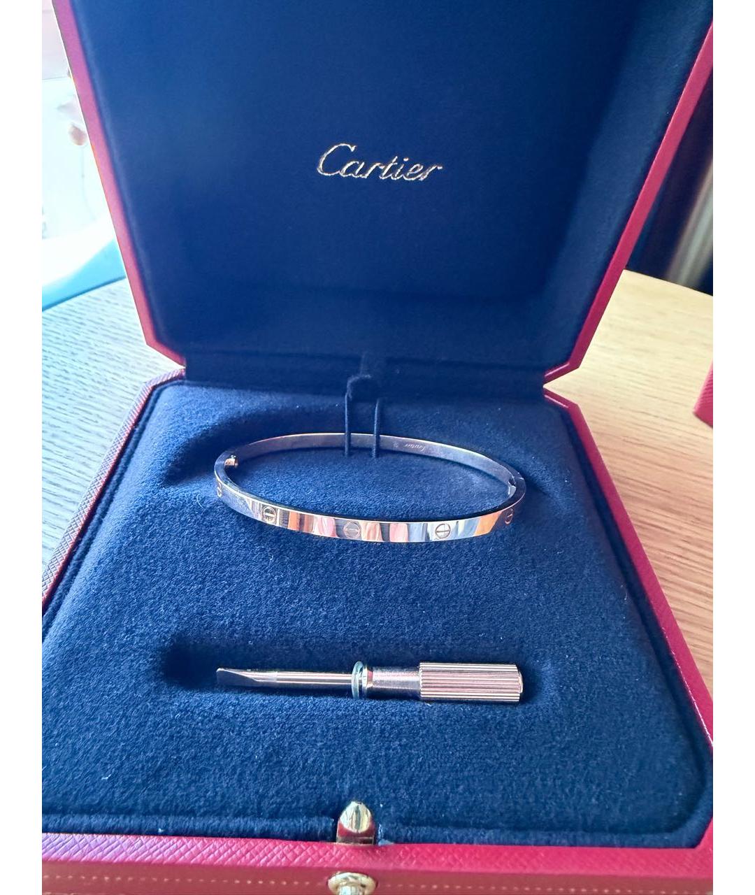 CARTIER Золотой браслет из розового золота, фото 6