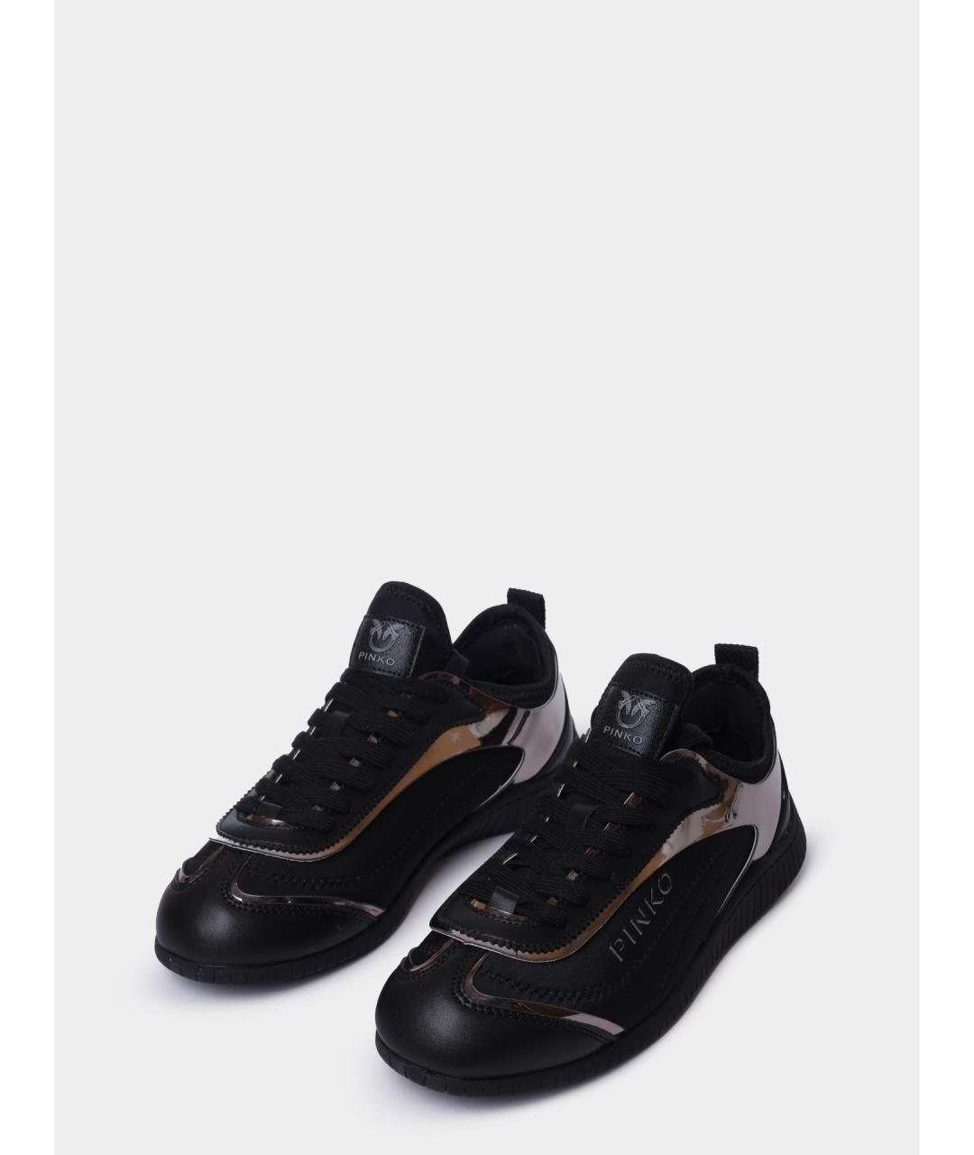 PINKO Черные кроссовки, фото 2