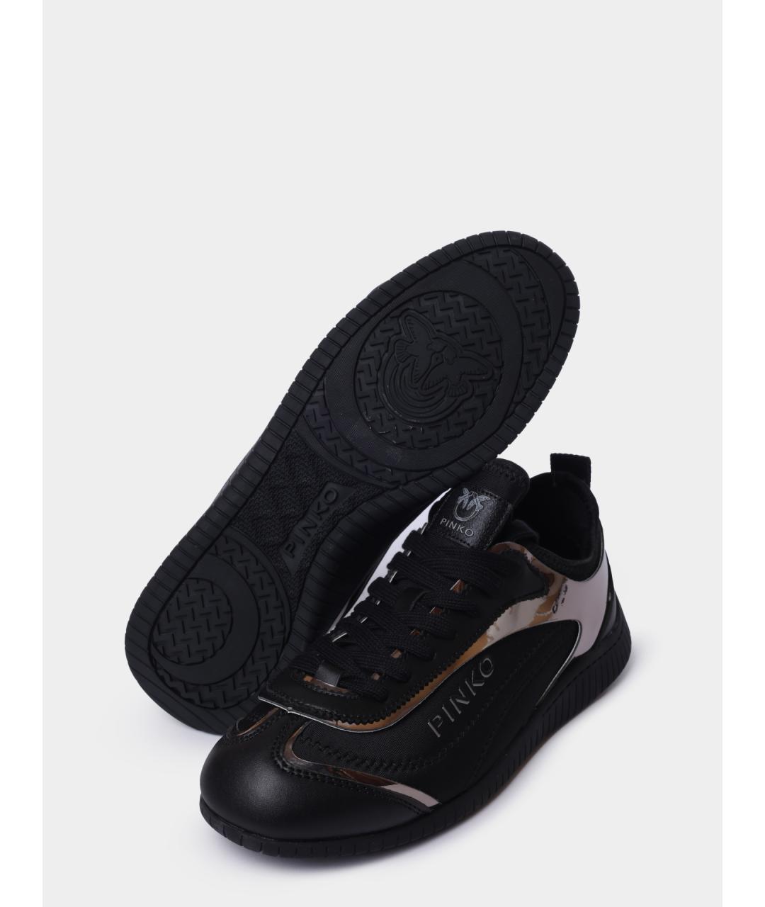 PINKO Черные кроссовки, фото 4