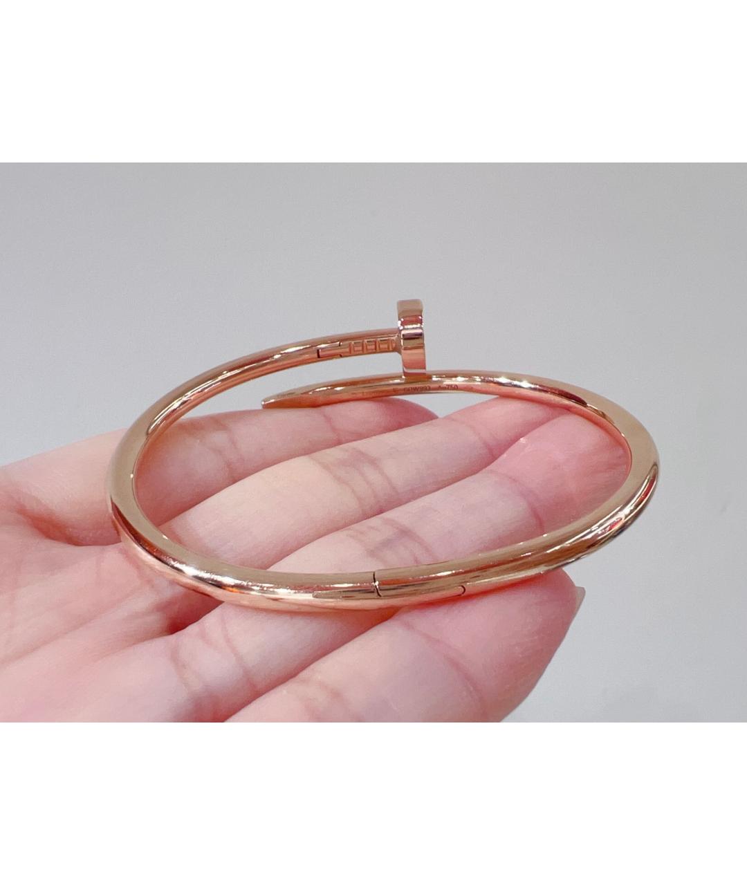 CARTIER Золотой браслет из розового золота, фото 3