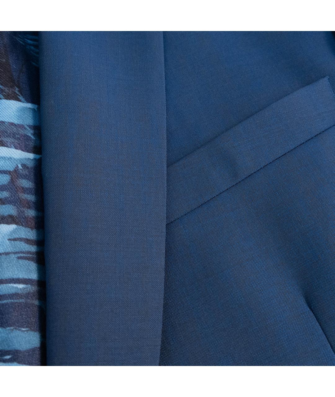 PAUL SMITH Синий классический костюм, фото 7