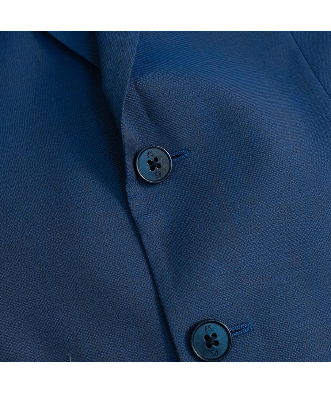 PAUL SMITH Синий классический костюм, фото 8