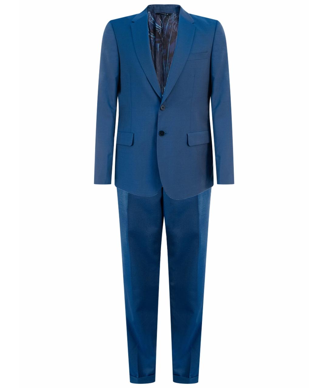 PAUL SMITH Синий классический костюм, фото 1