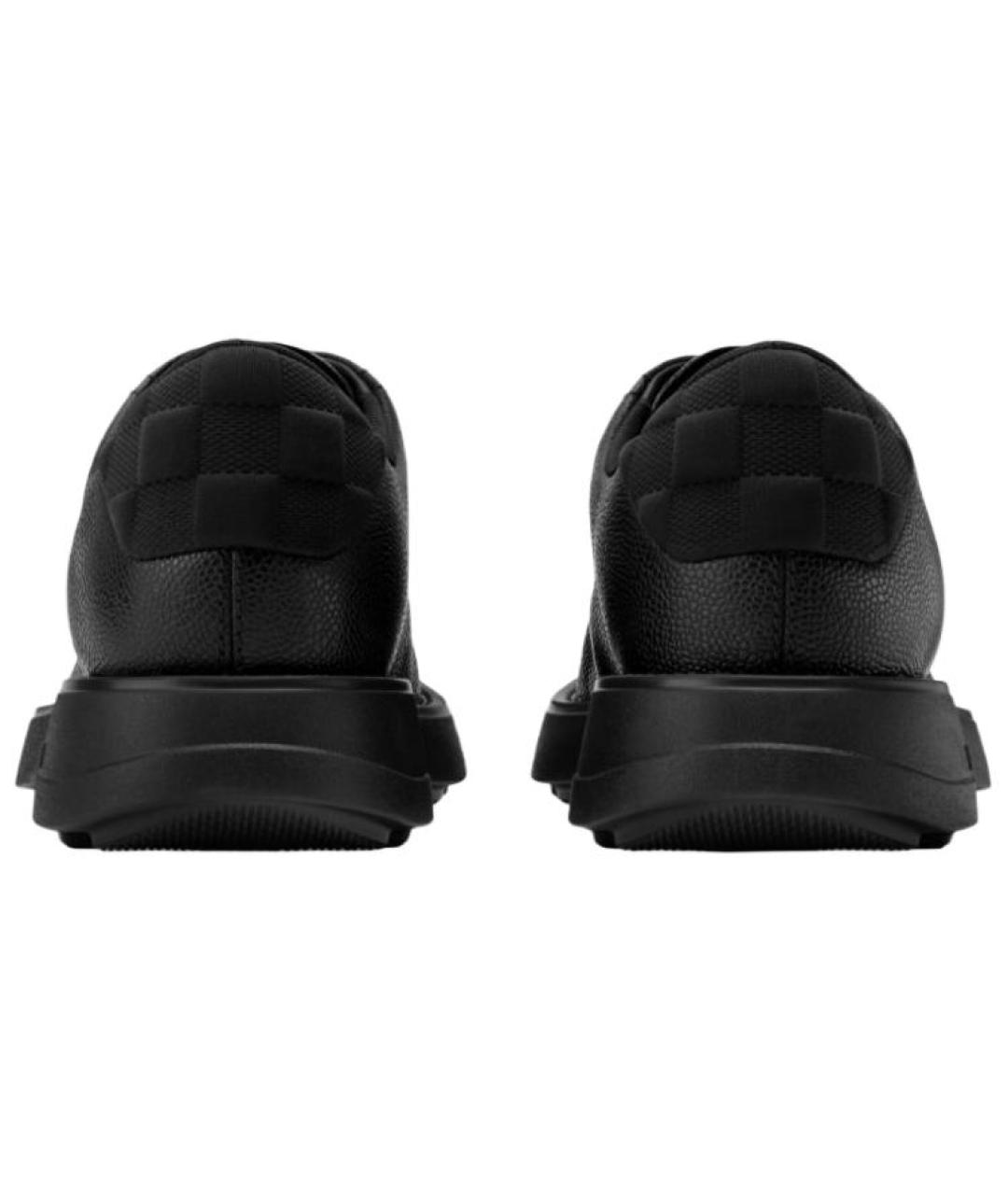 LOUIS VUITTON Черные кожаные лоферы, фото 5