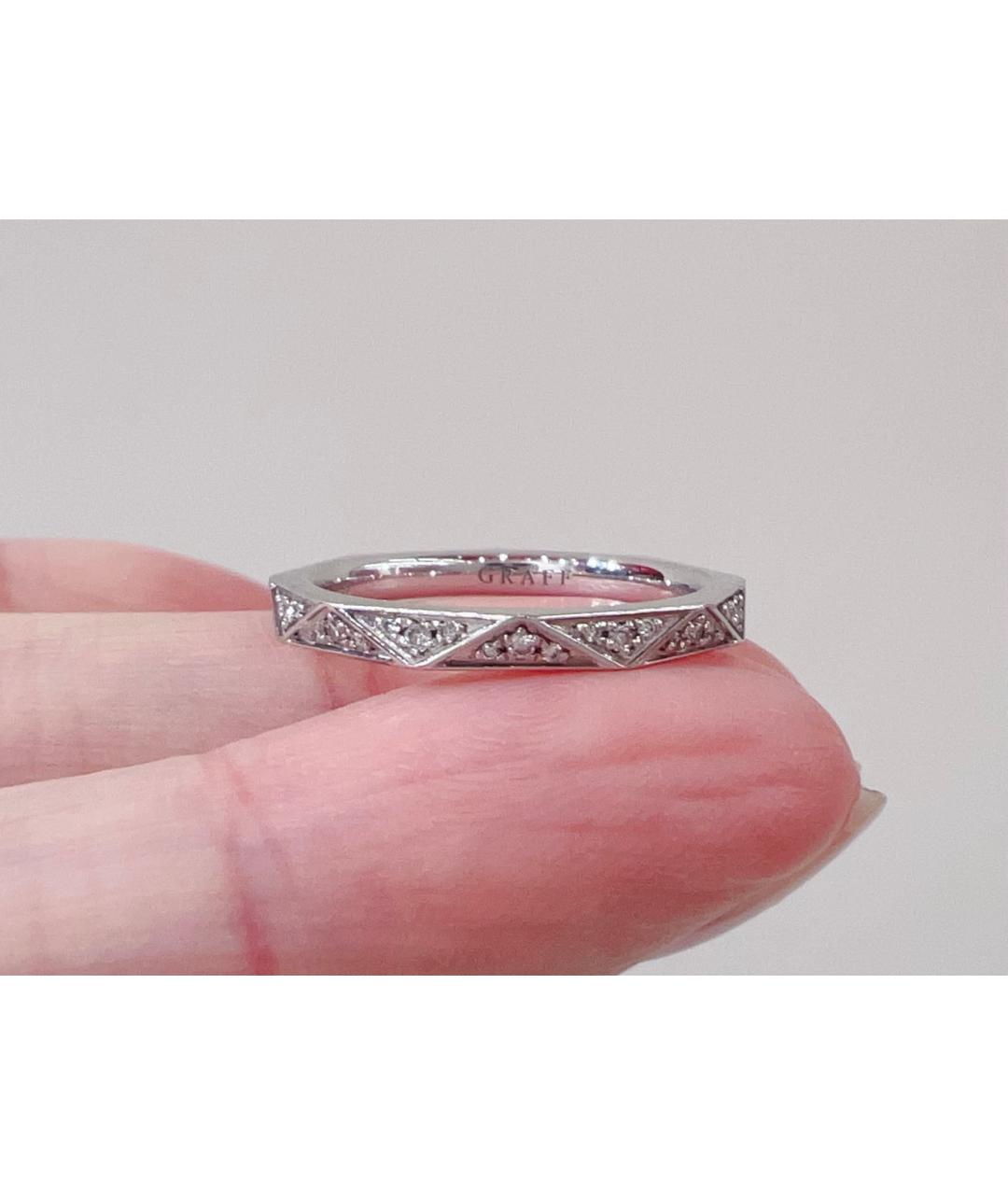 GRAFF Серебряное кольцо из белого золота, фото 9