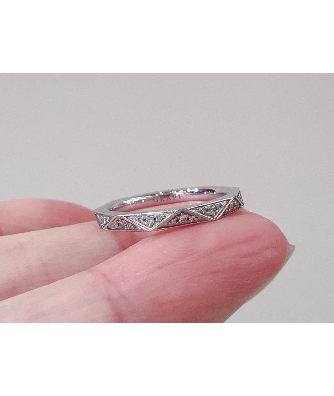 GRAFF Серебряное кольцо из белого золота, фото 2