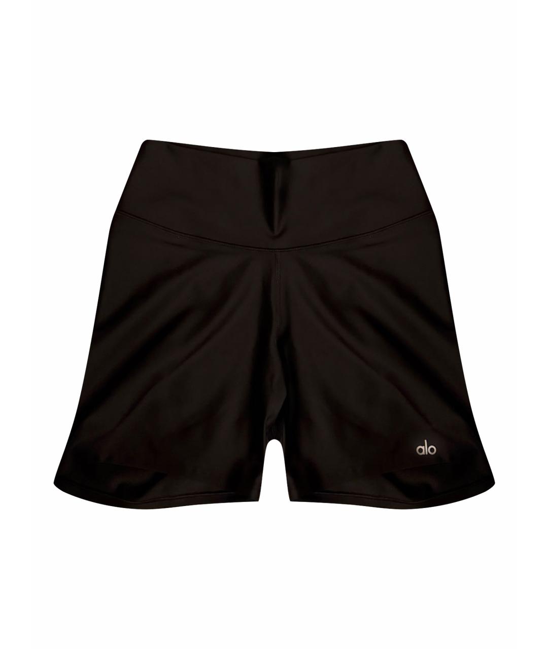 ALO YOGA Черные леггинсы и велосипедки, фото 1