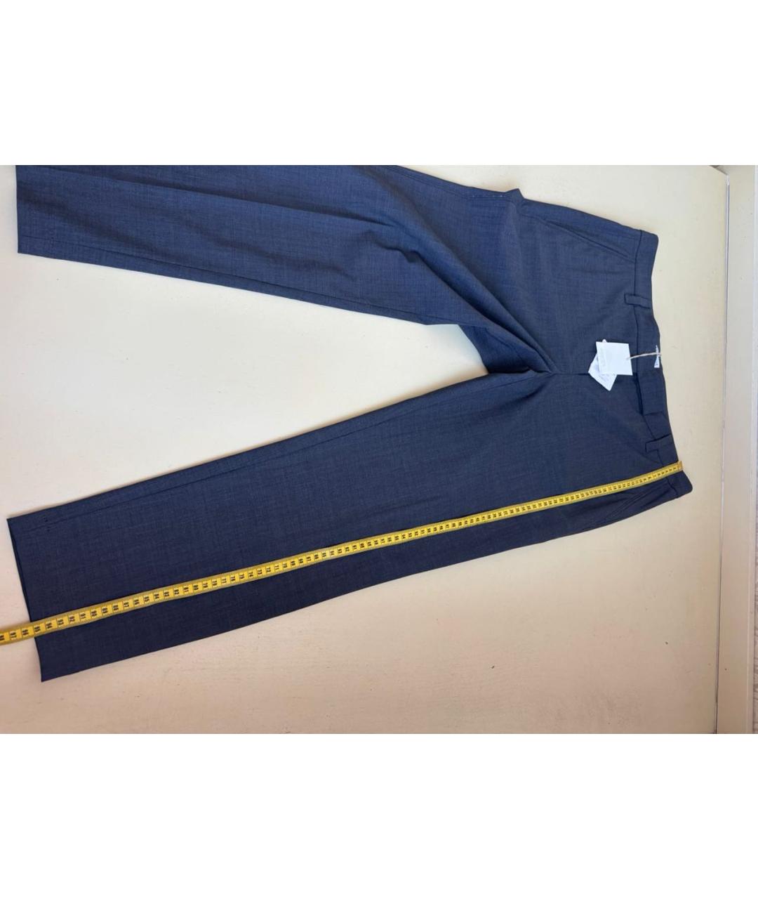 BRUNELLO CUCINELLI Серые прямые брюки, фото 5