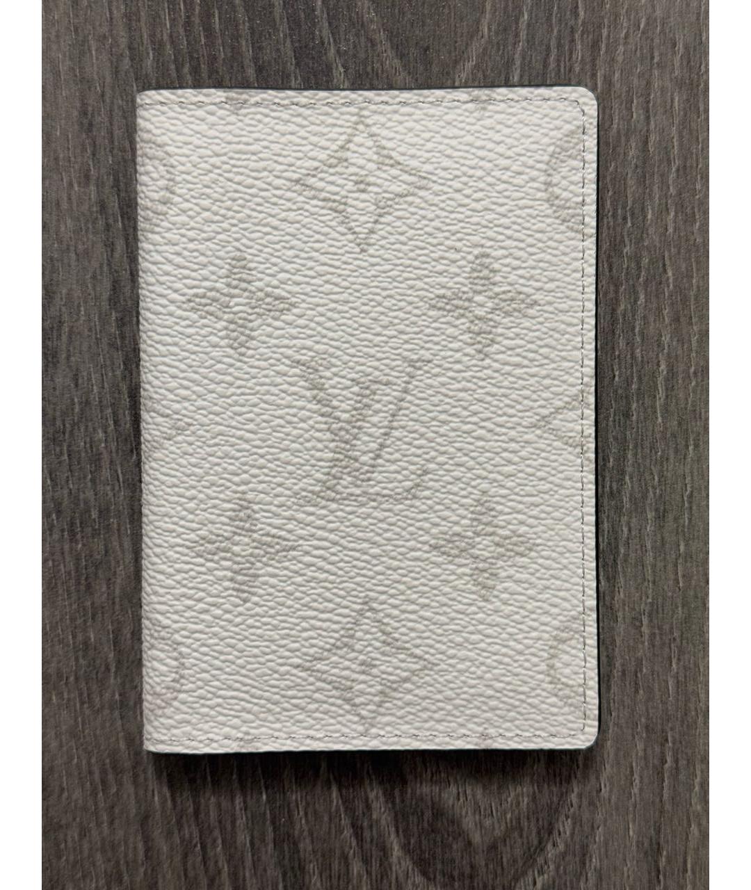 LOUIS VUITTON Белый кардхолдер, фото 8