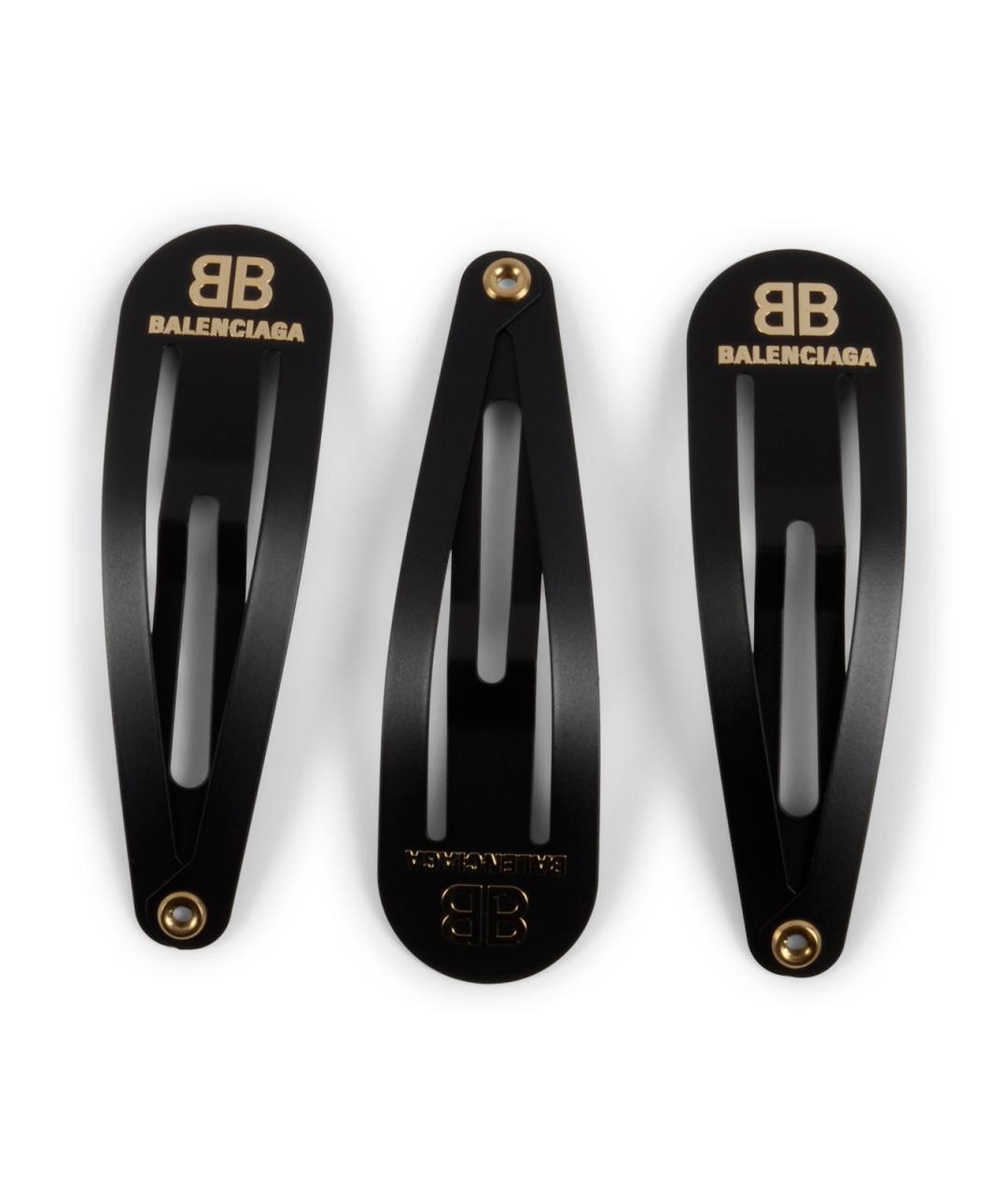 BALENCIAGA Черная заколка, фото 1