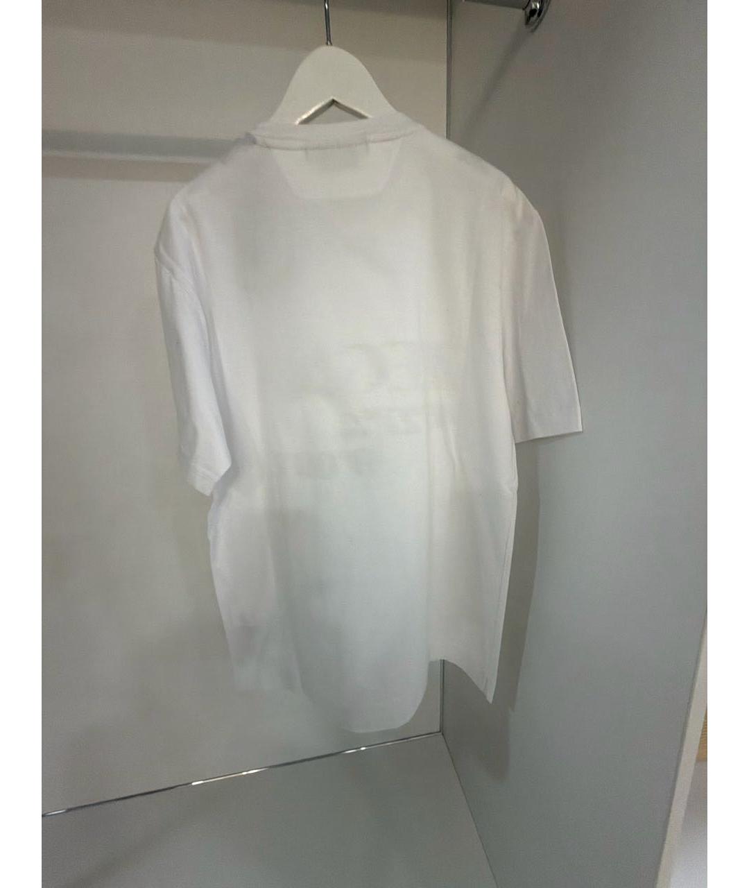 ZZEGNA Белая хлопковая футболка, фото 2