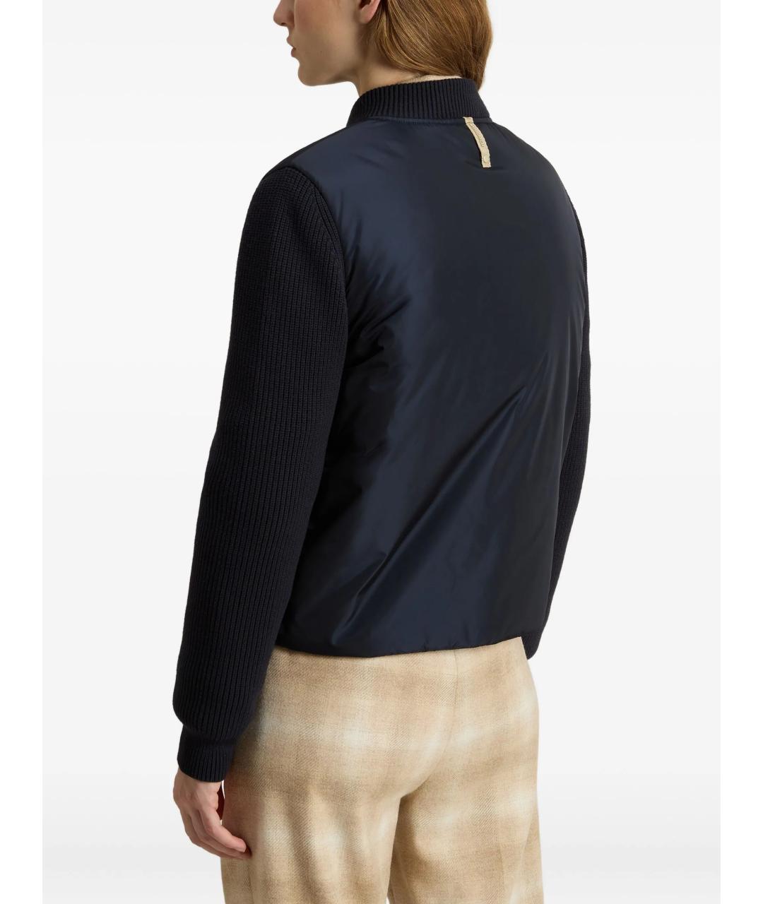 WOOLRICH Синяя полиамидовая куртка, фото 4