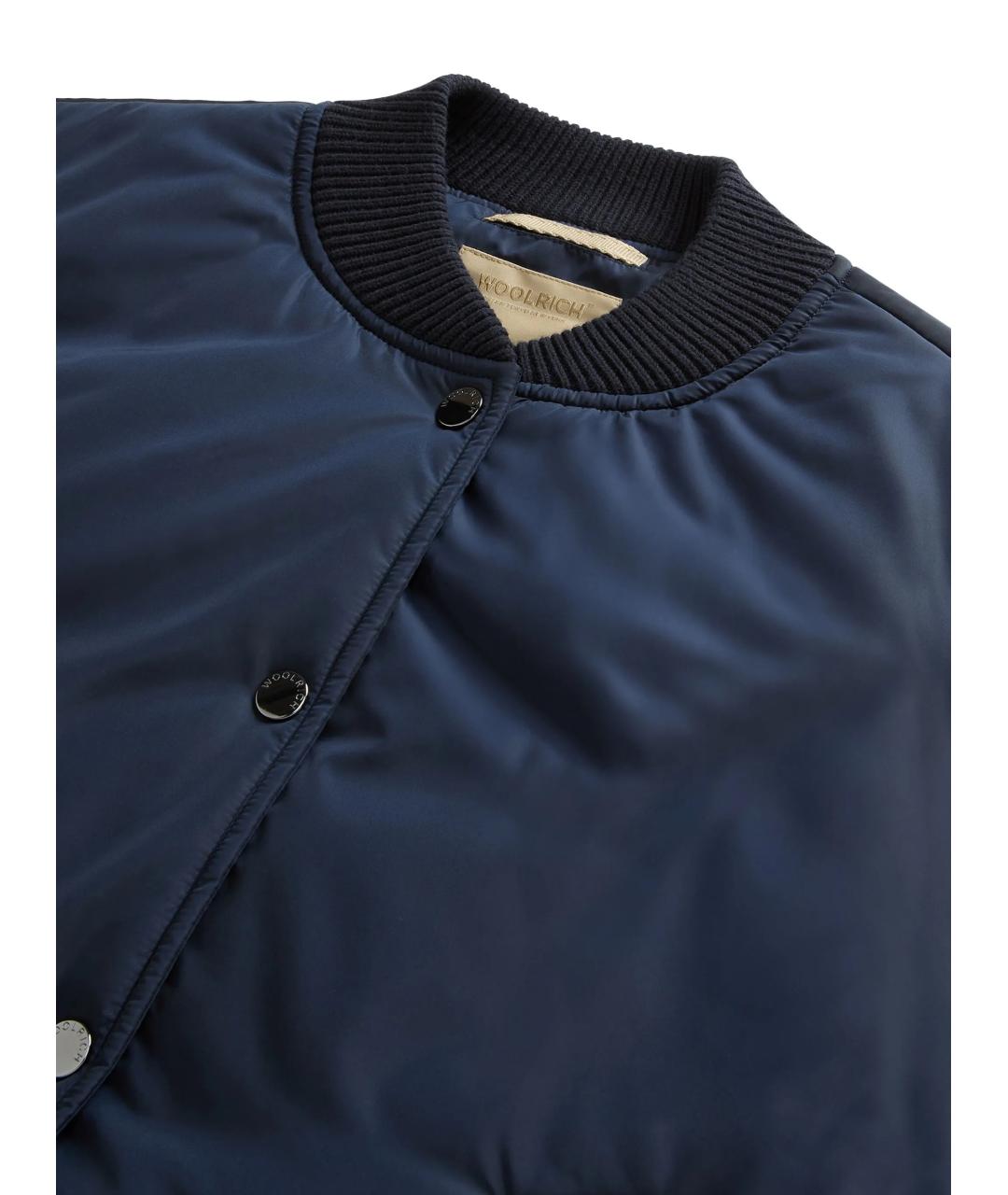 WOOLRICH Синяя полиамидовая куртка, фото 5