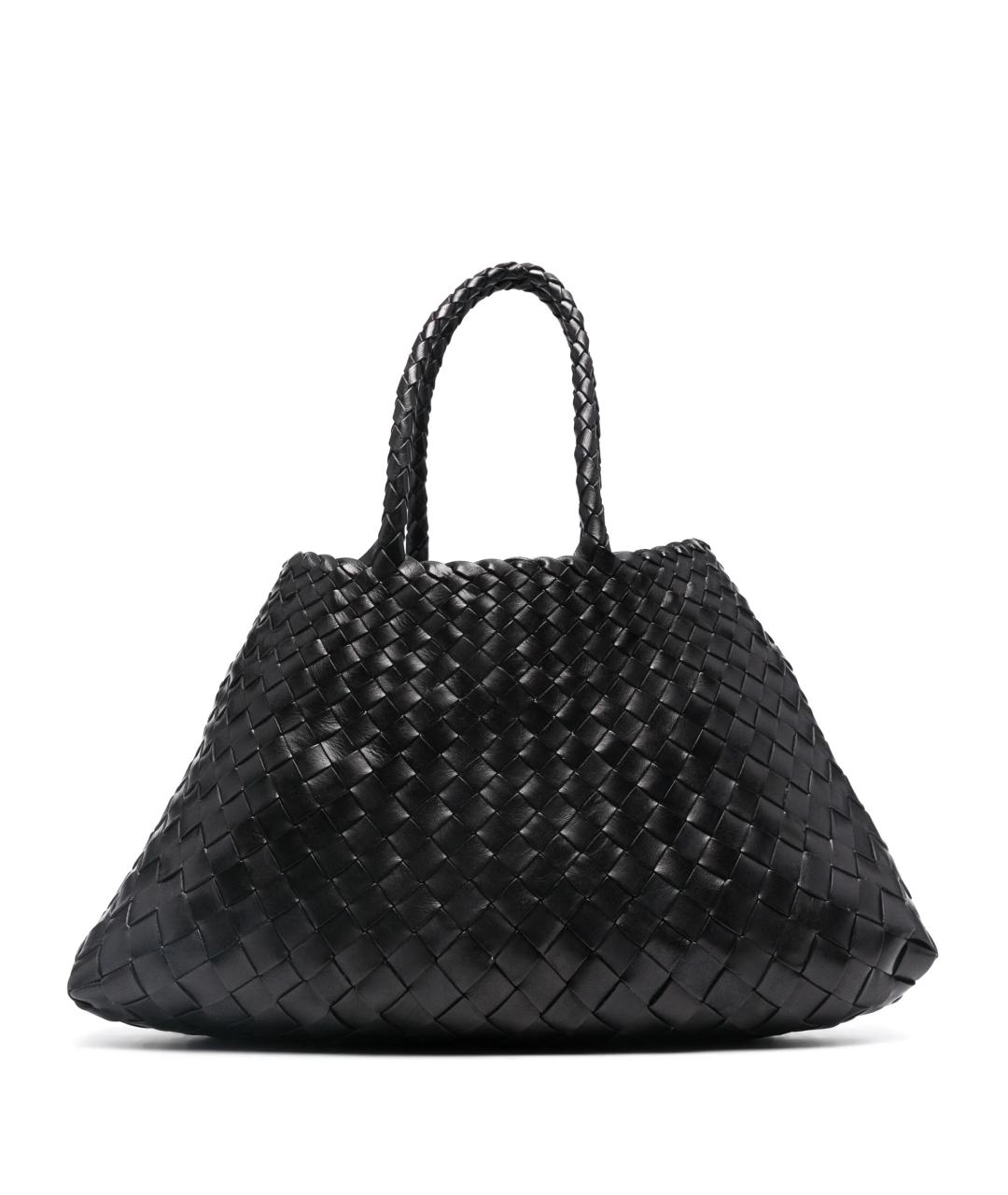 Dragon Diffusion Черная кожаная сумка тоут, фото 1