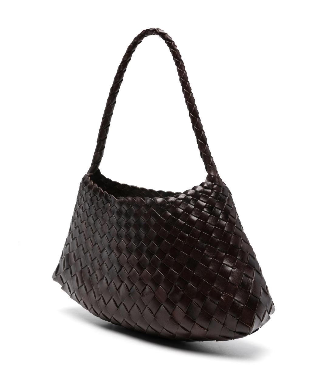 Dragon Diffusion Коричневая пелетеная сумка через плечо, фото 3