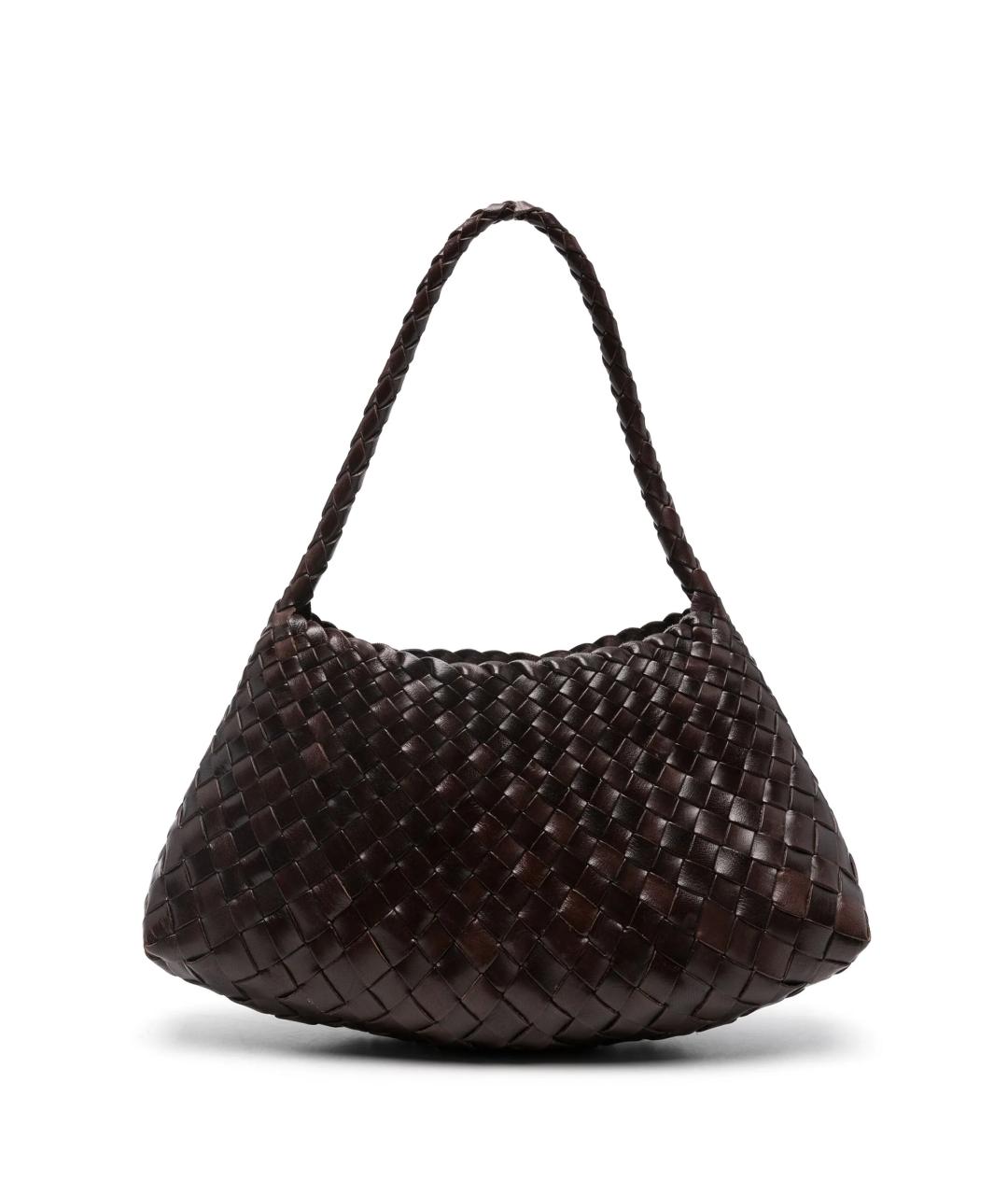 Dragon Diffusion Коричневая пелетеная сумка через плечо, фото 1