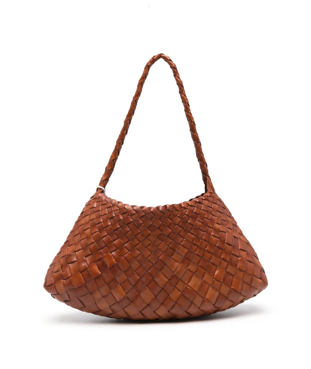 Dragon Diffusion Коричневая пелетеная сумка через плечо, фото 1