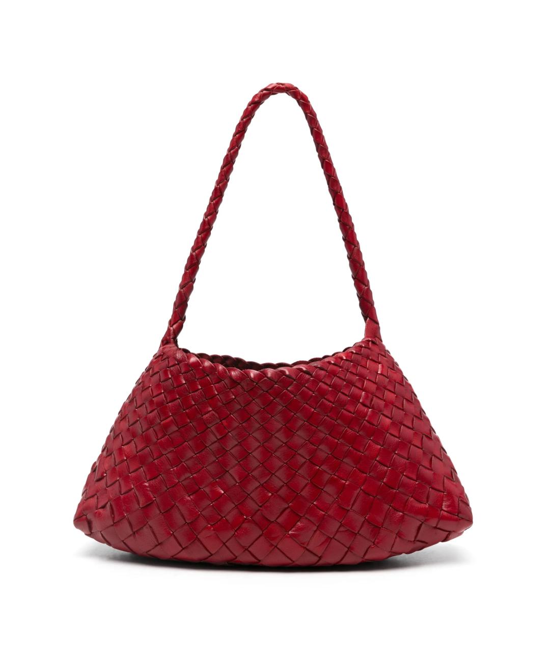 Dragon Diffusion Красная кожаная сумка тоут, фото 1