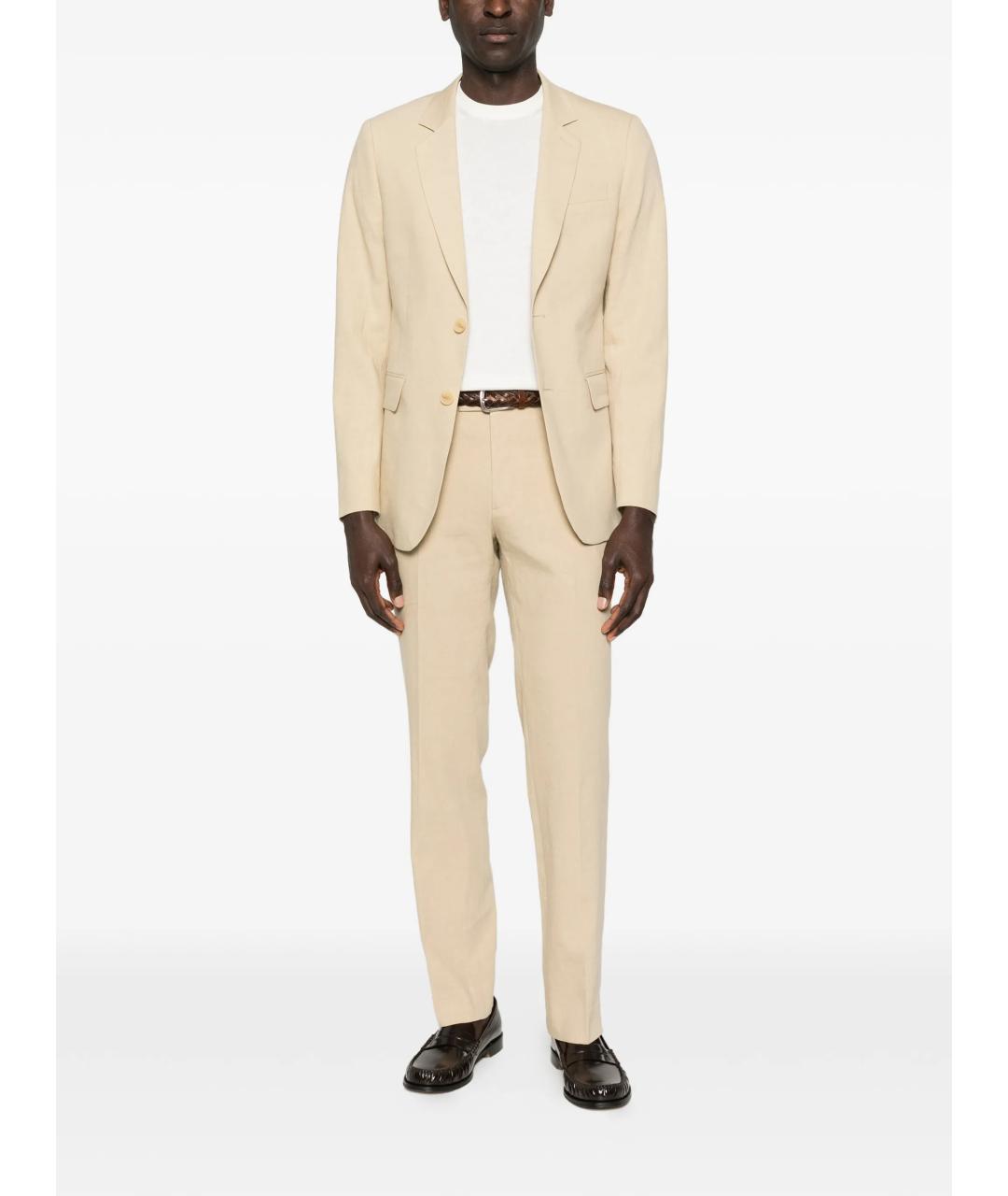 LARDINI Белая хлопковая футболка, фото 2