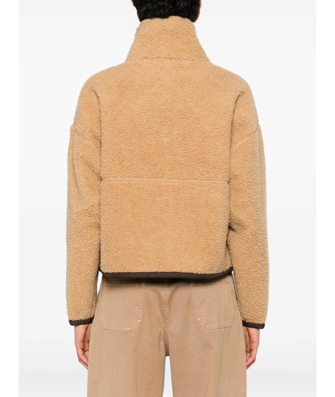 CANADA GOOSE Бежевая шерстяная куртка, фото 4