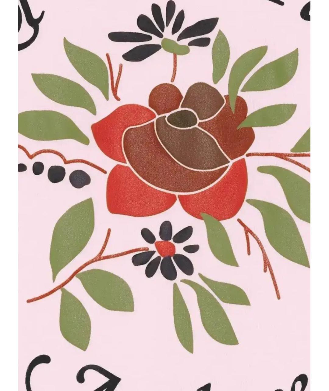 Drole de Monsieur Розовая хлопковая футболка, фото 3