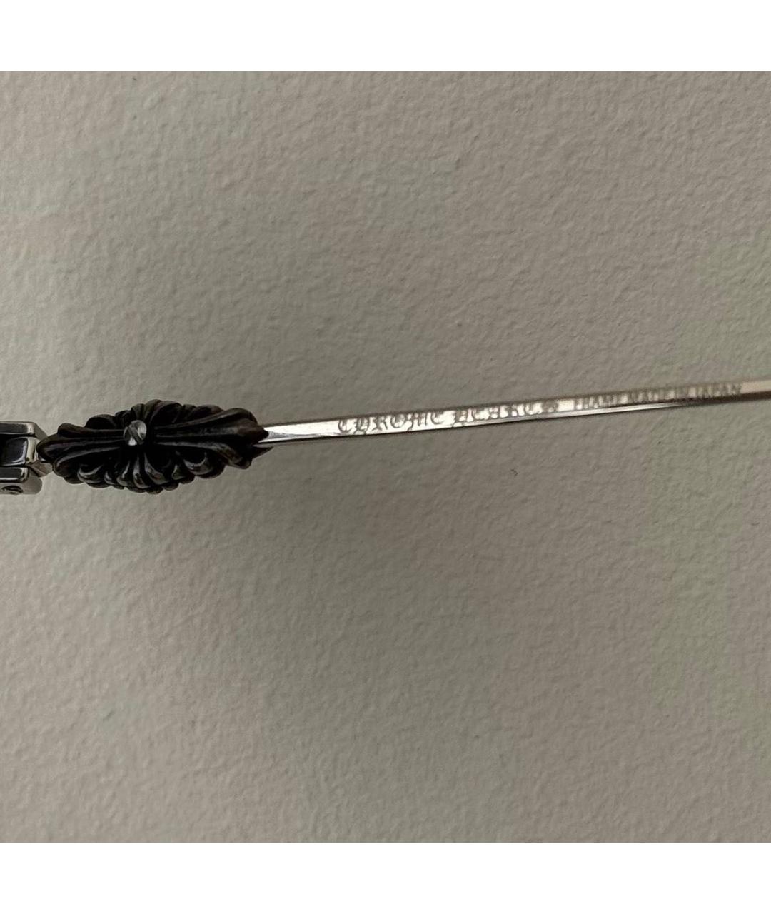 CHROME HEARTS Серебряные металлические солнцезащитные очки, фото 6