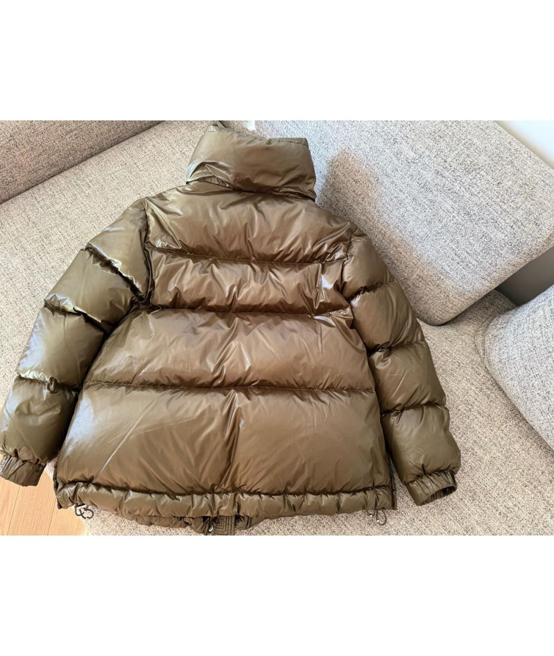 WOOLRICH Бежевый полиамидовый пуховик, фото 2